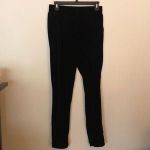 Black matching set cropped track suit